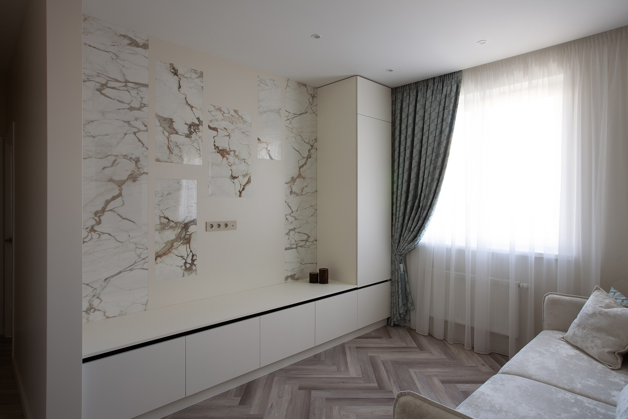 ТВ-консоль Белый Матовый