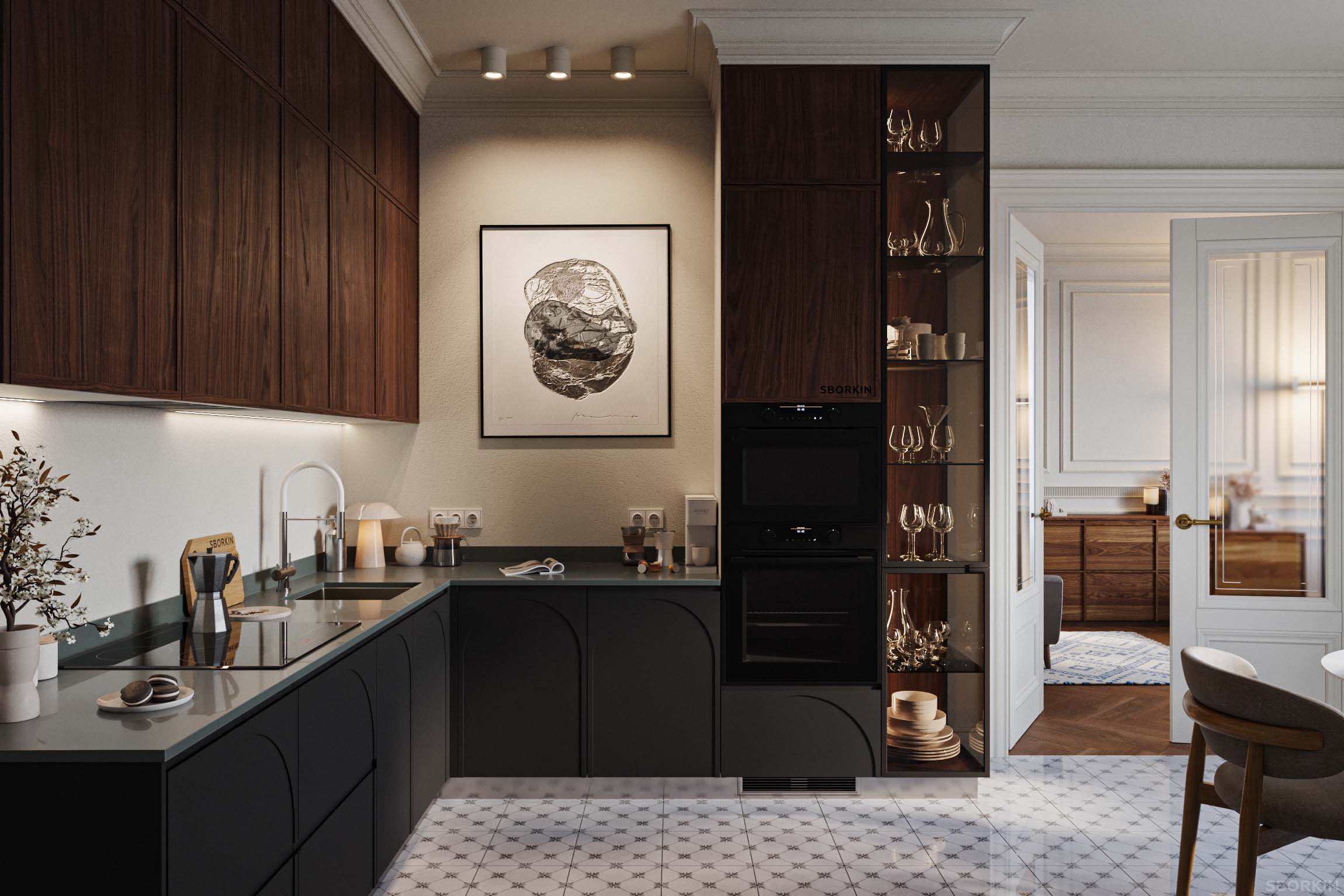 Кухня К0161 Люкс