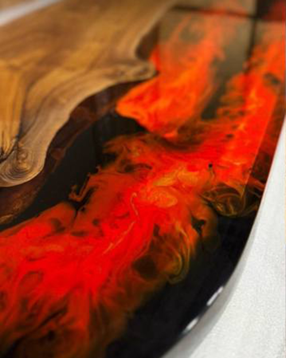 Барная стойка со смолой 5