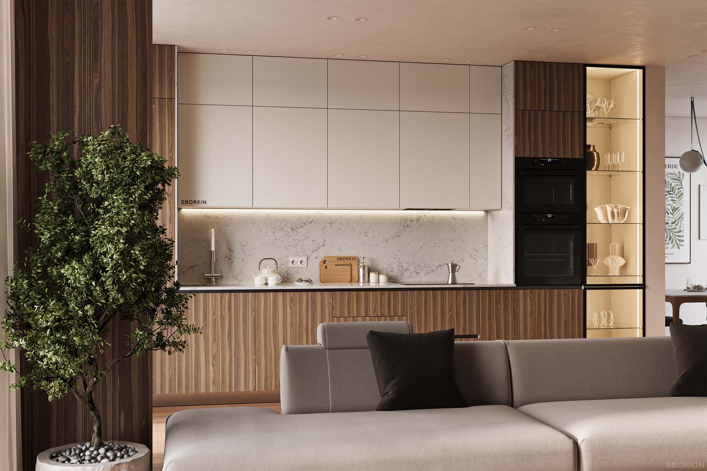 Кухня К0252 Латте