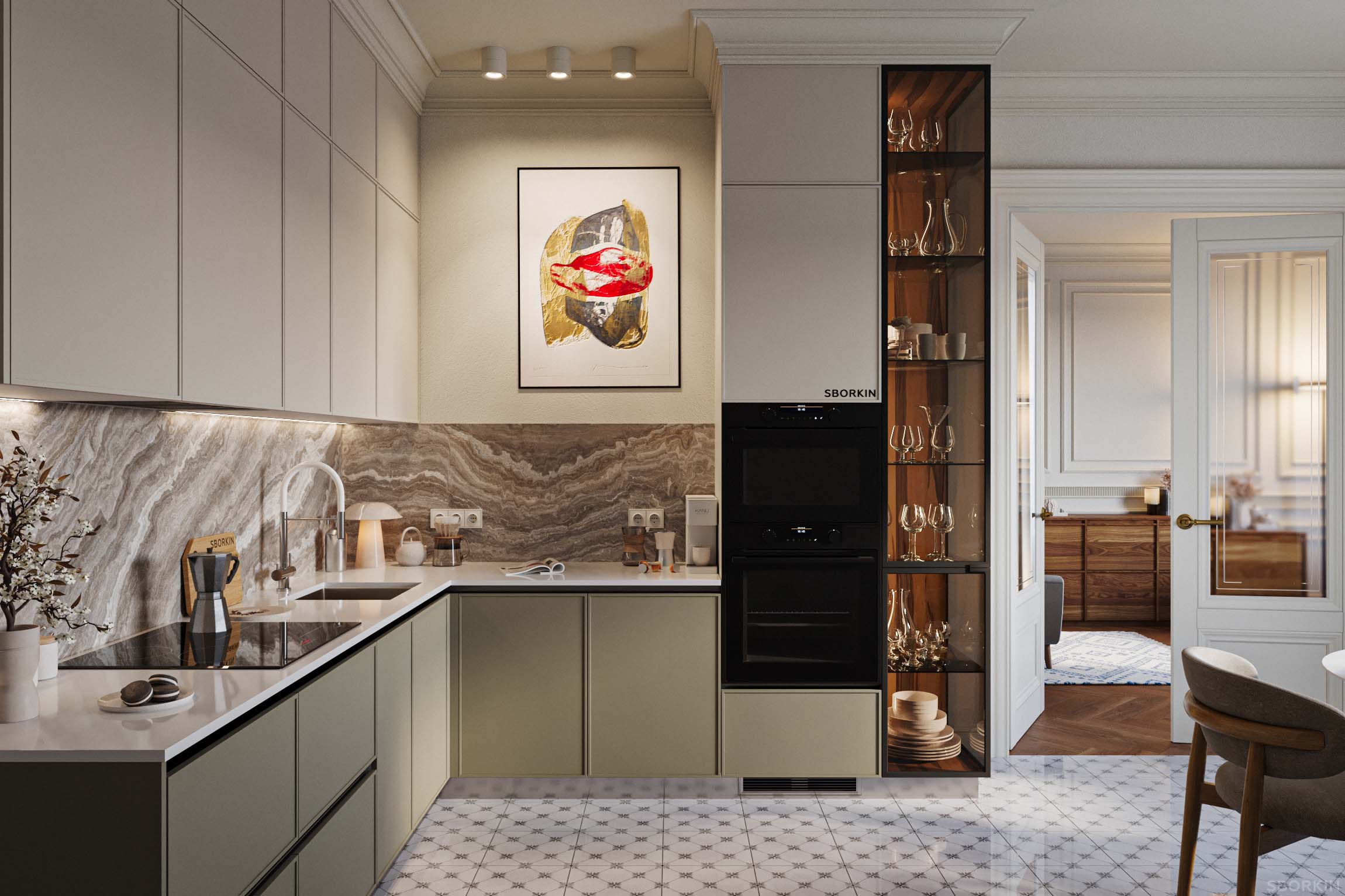 Кухня К0148 Сальвия