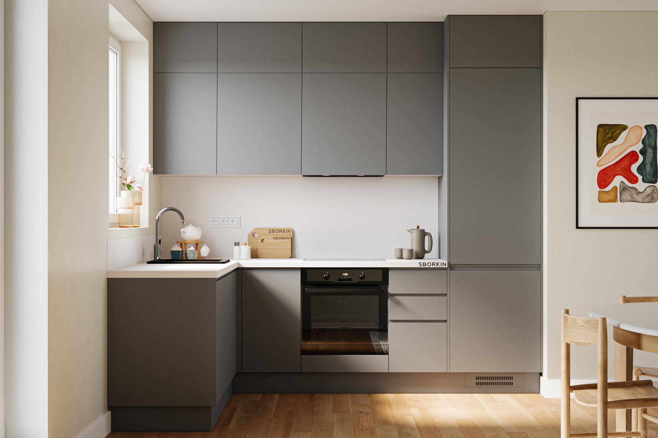 Кухня К0265 Минимализм