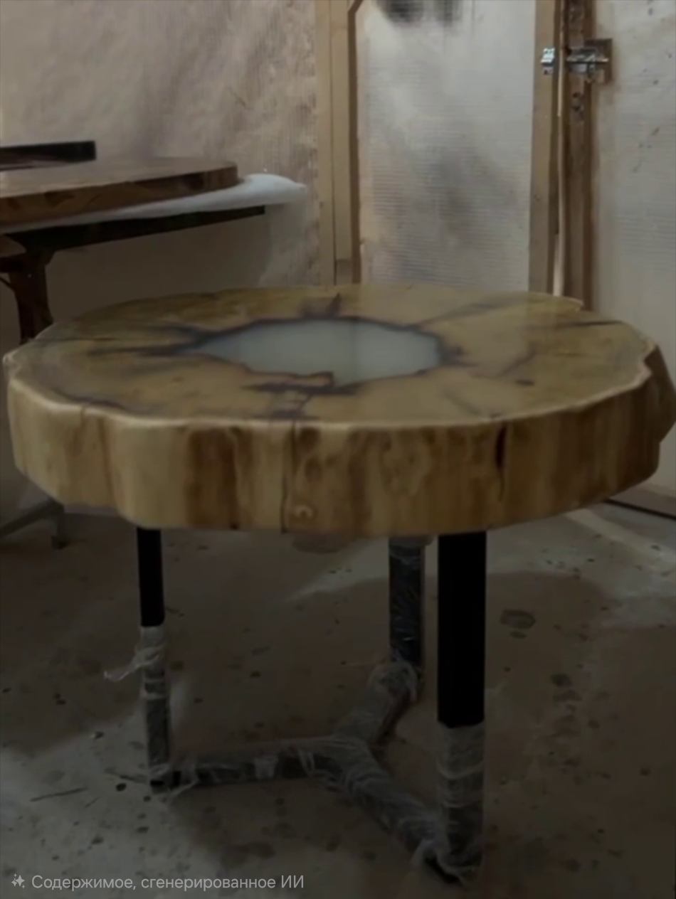 Журнальный стол из горной шелковицы 2