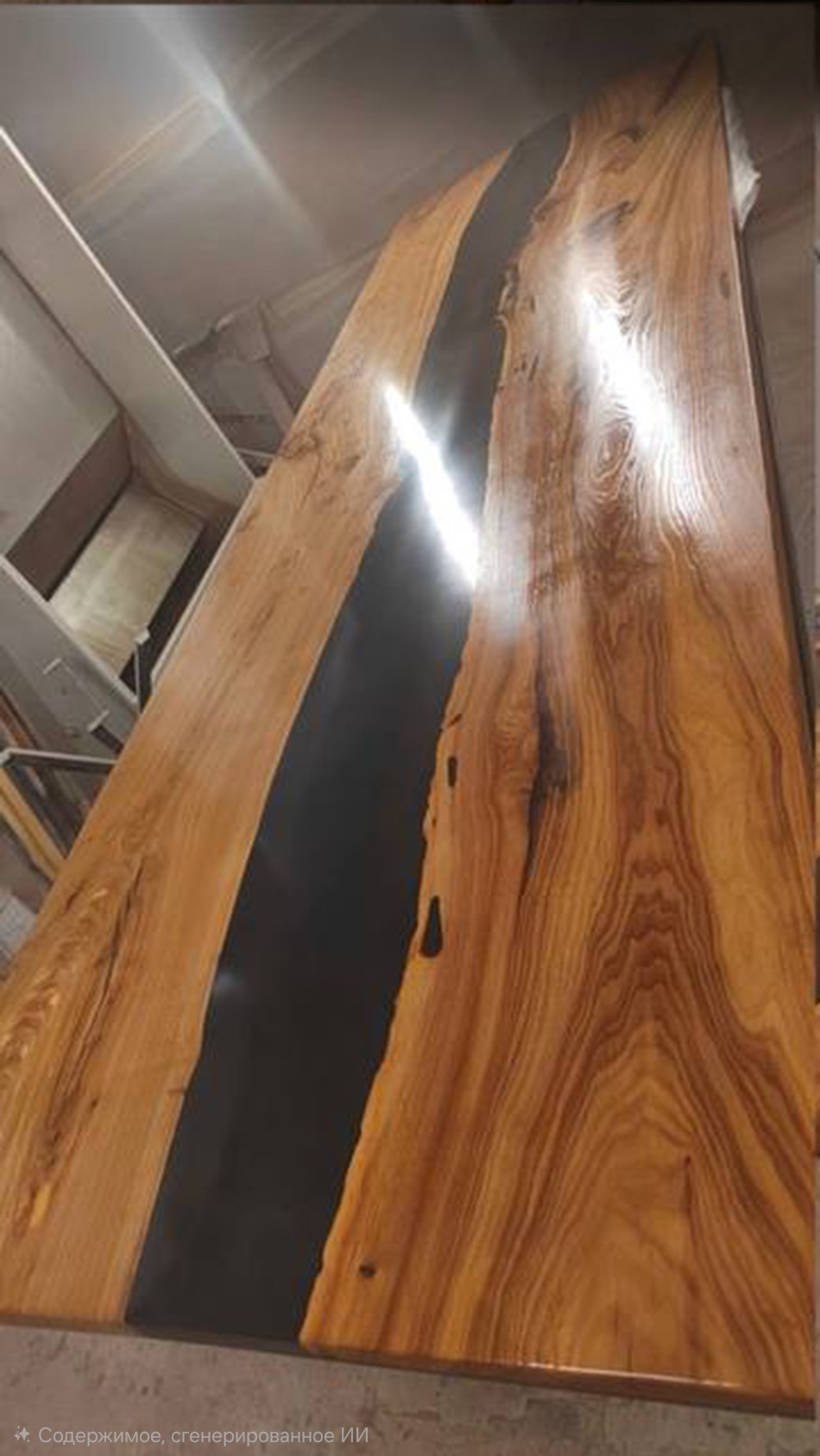 Большой стол из карагача