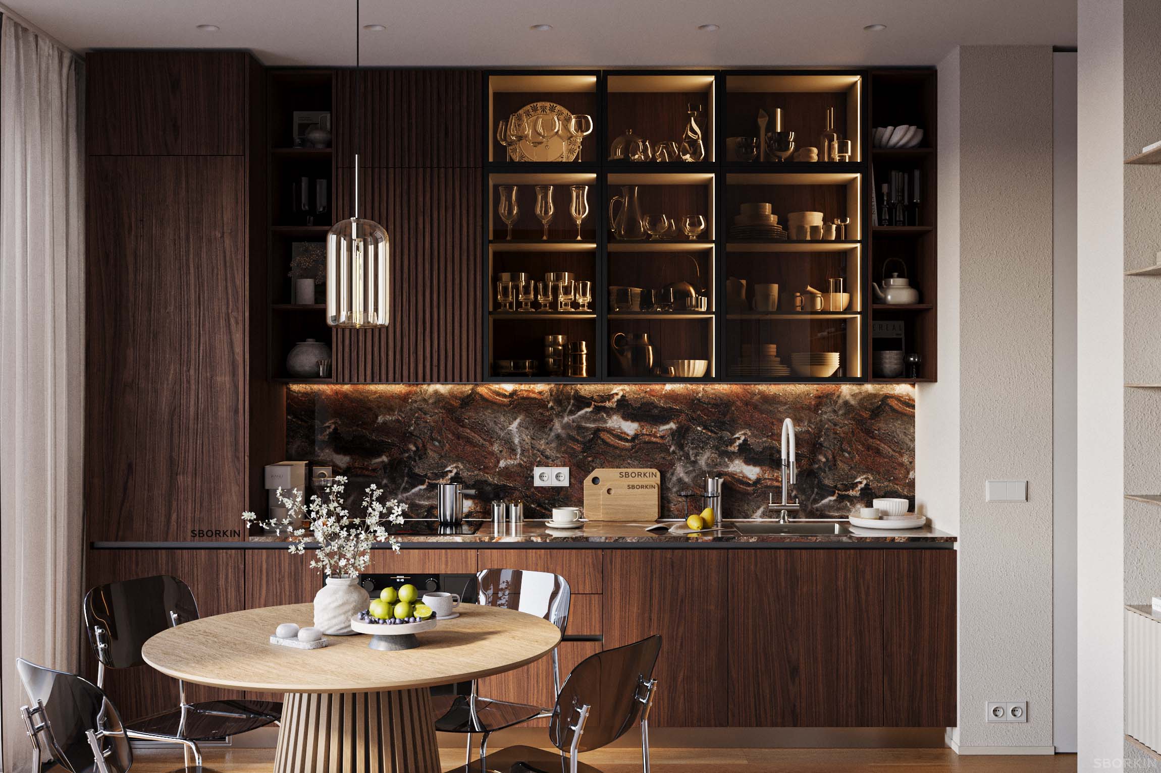 Кухня К0245 Горький Шоколад