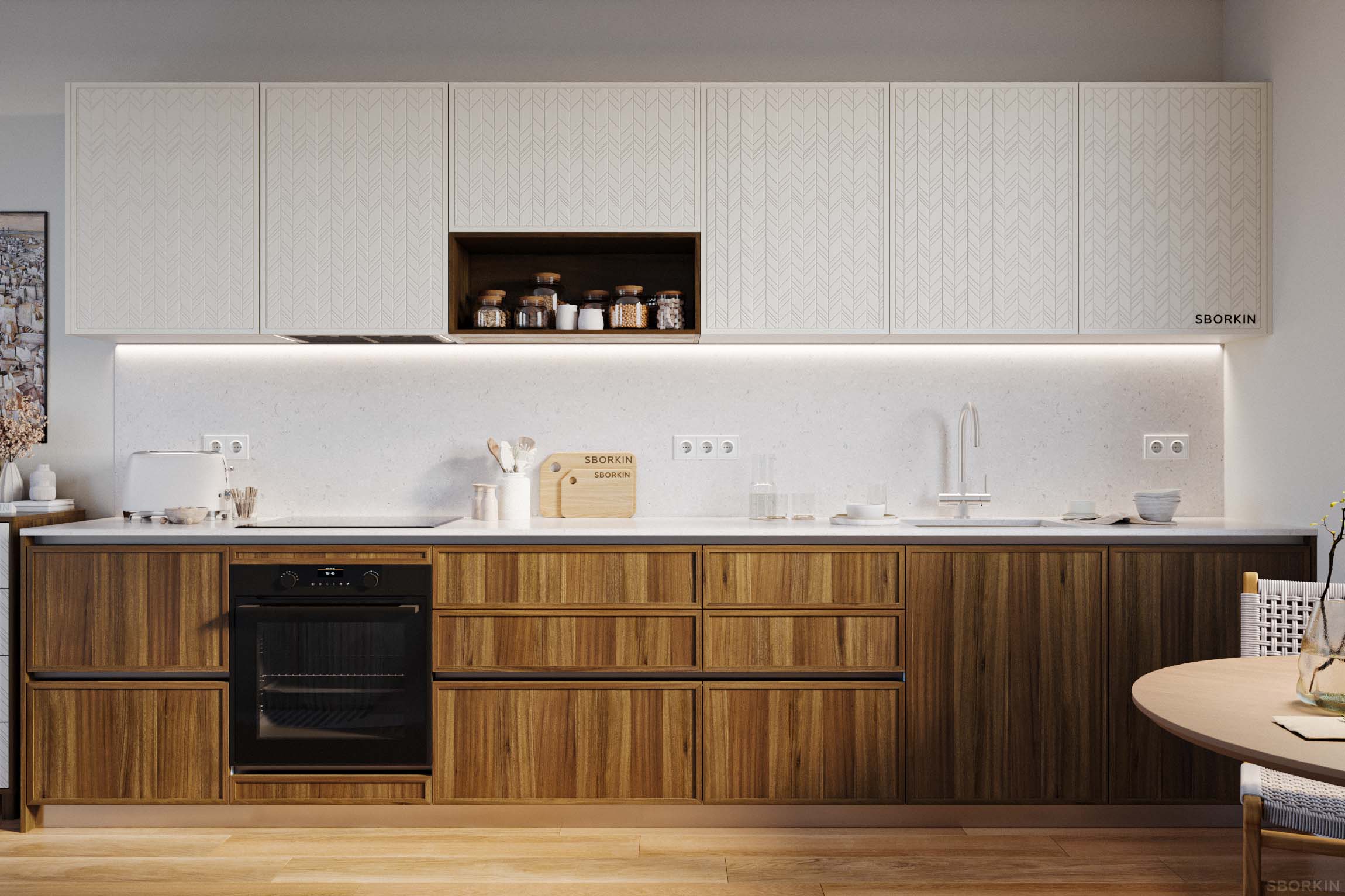 Кухня К0083 Сдержанность