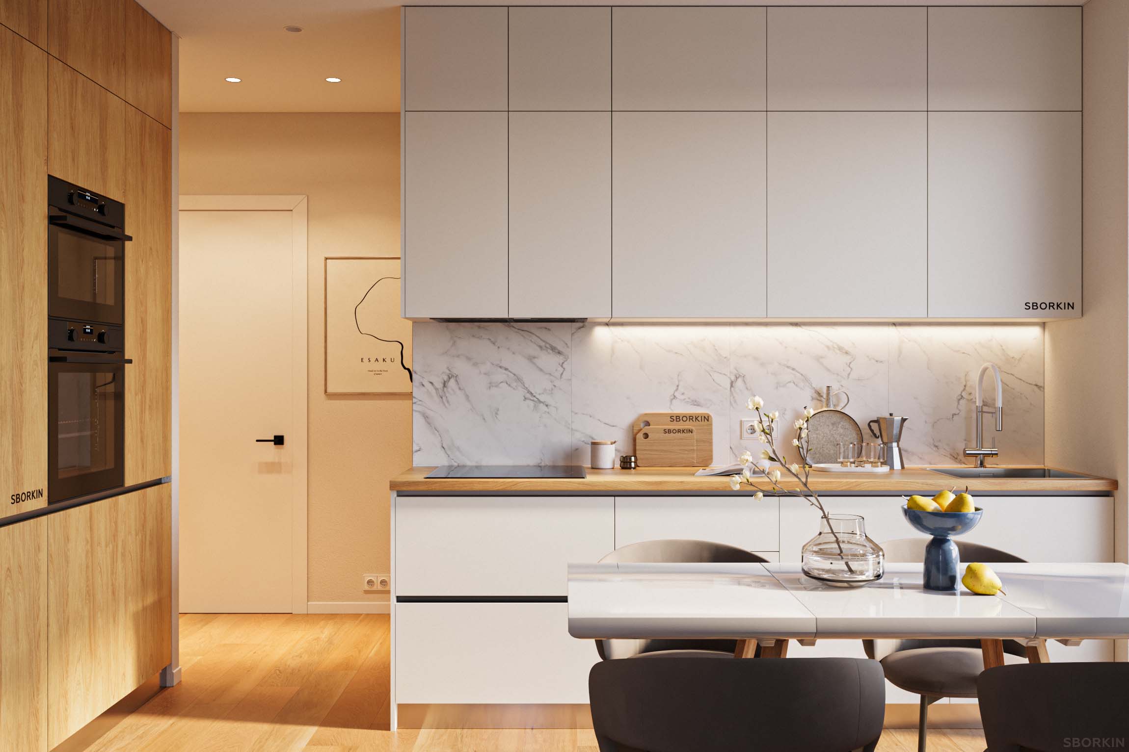 Кухня К0200 Фарфор