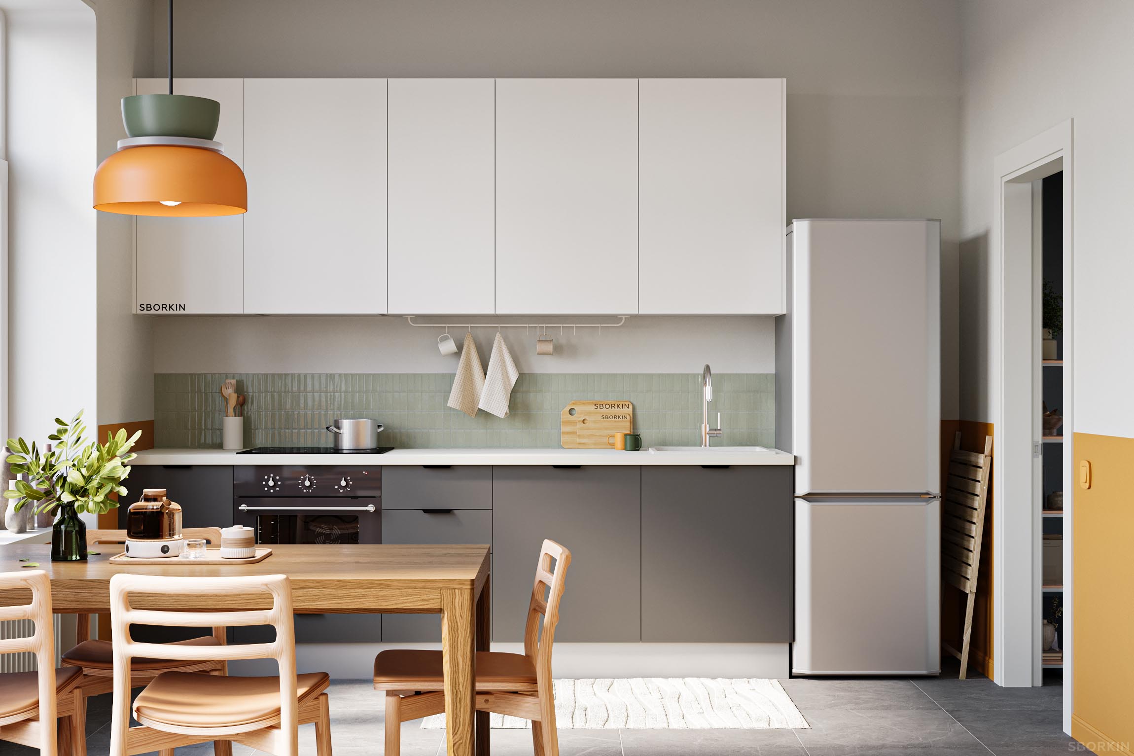 Кухня К0270 Жемчужный Свет