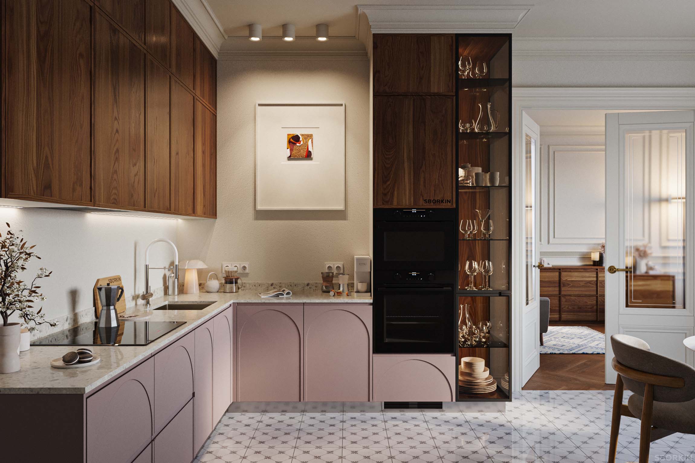 Кухня К0156 Зарево Бури