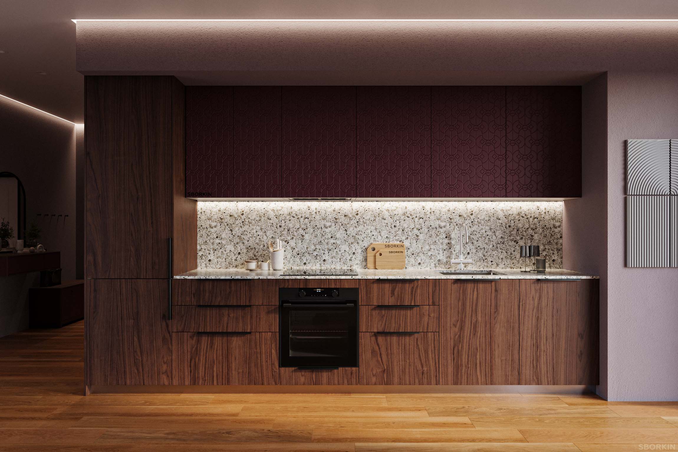 Кухня К0060 Благородная Нежность