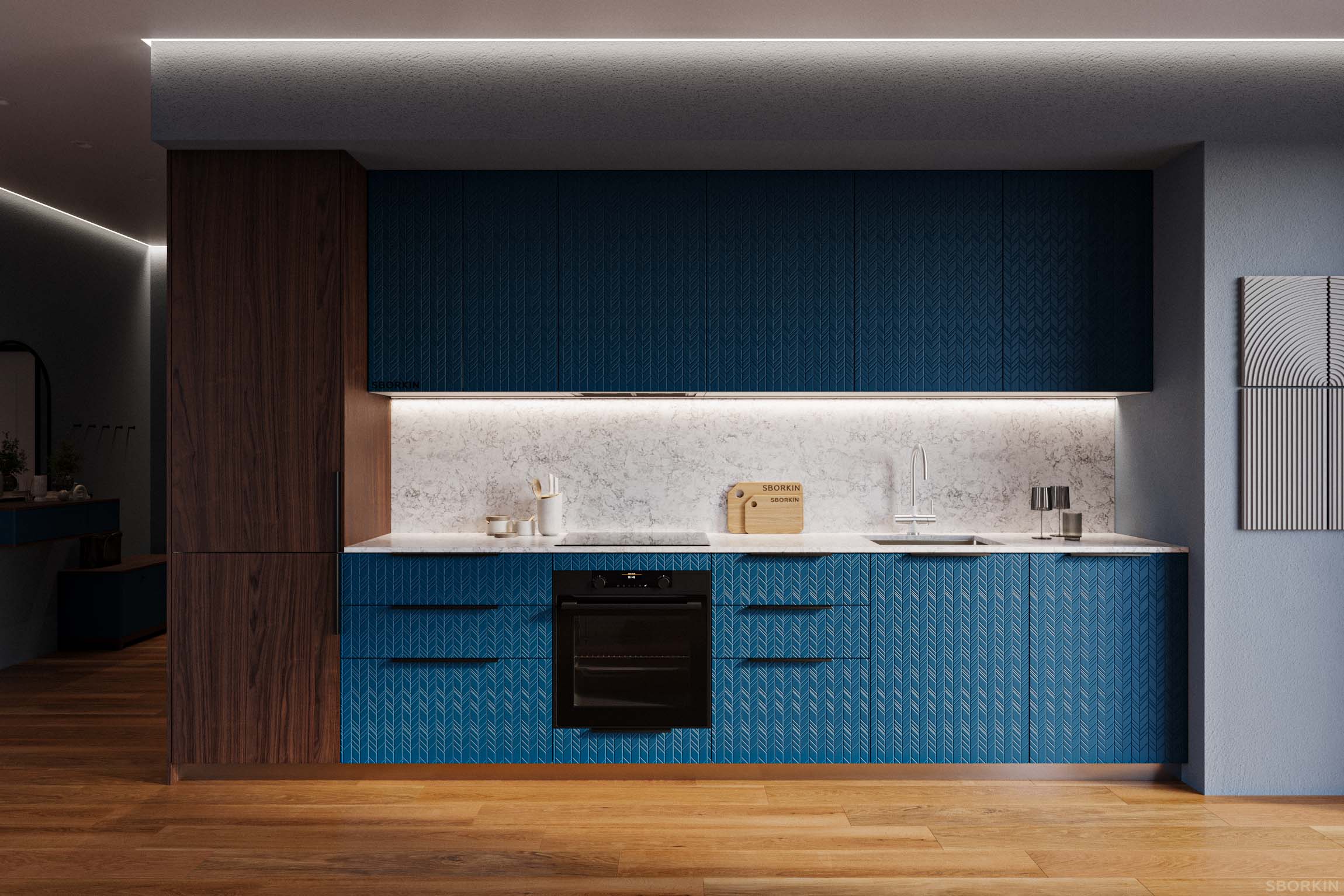 Кухня К0066 Сапфировое Небо