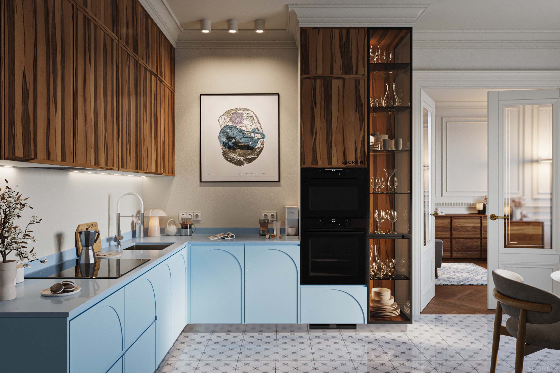 Кухня К0153 Швейцарское Озеро