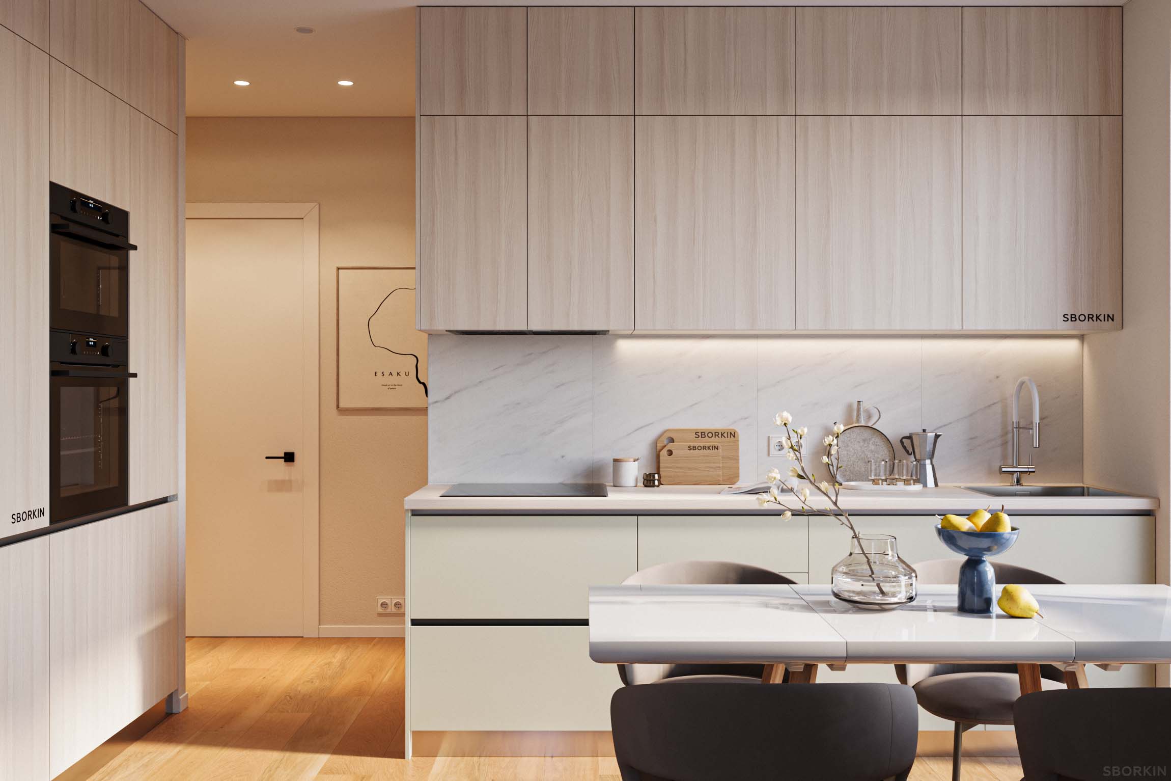 Кухня К0212 Ясень Севилья