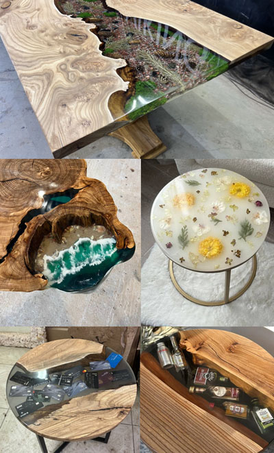 Уникальное наполнение стола